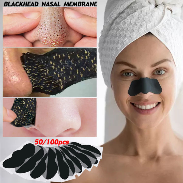 Unisex Blackhead Remove Mask Peel Nasal Strips Deep Shrink Cleansing