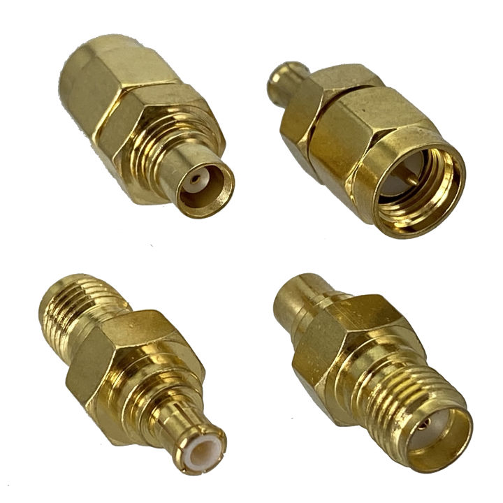 1pce Adapter SMA To MCX Male Plug Female Jack RF Coaxial Connector