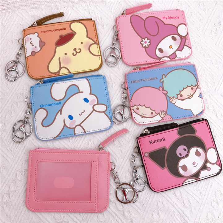 Kawaii Sanrio Cartoon Bag Hello Kittty Cinnamoroll Melody Pachacco