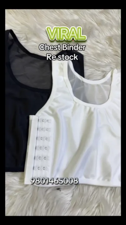 Women Breast Binder Transboy Lesbian Corset Trans Vest Summer Side
