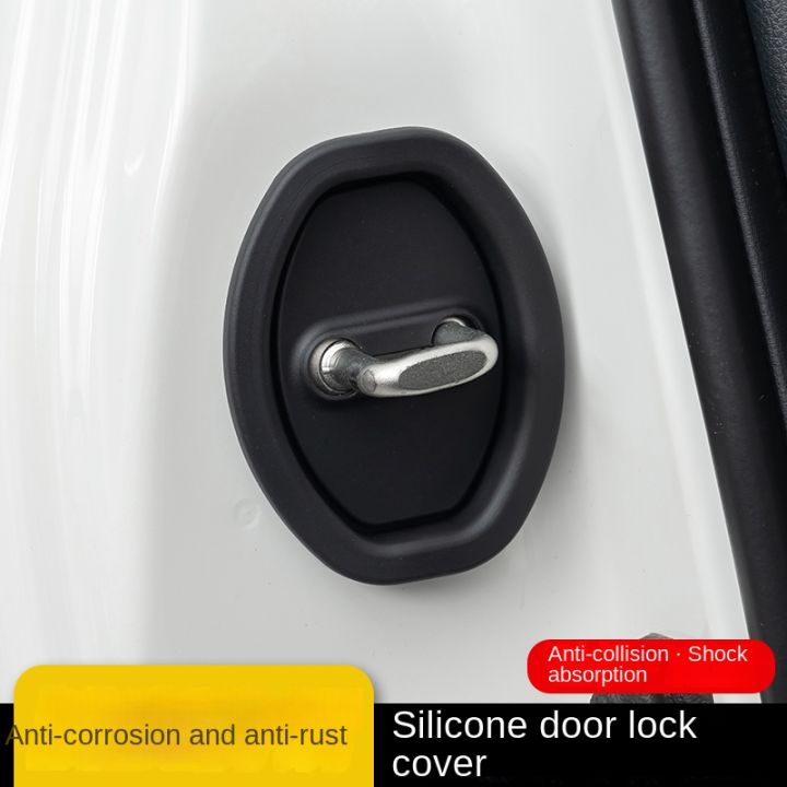 Car Door Lock Protection Cover Thicken Anti Collision Stickers For