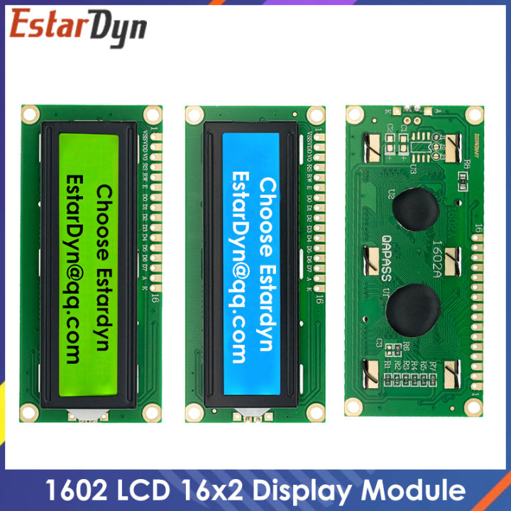 LCD1602 1602 LCD Module Blue Yellow Green Screen 16x2 Character LCD