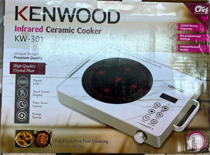 Kenwood Electric Stove Infrared Cooker Electric Universal Hot Plate Infrared Induction Cooktop