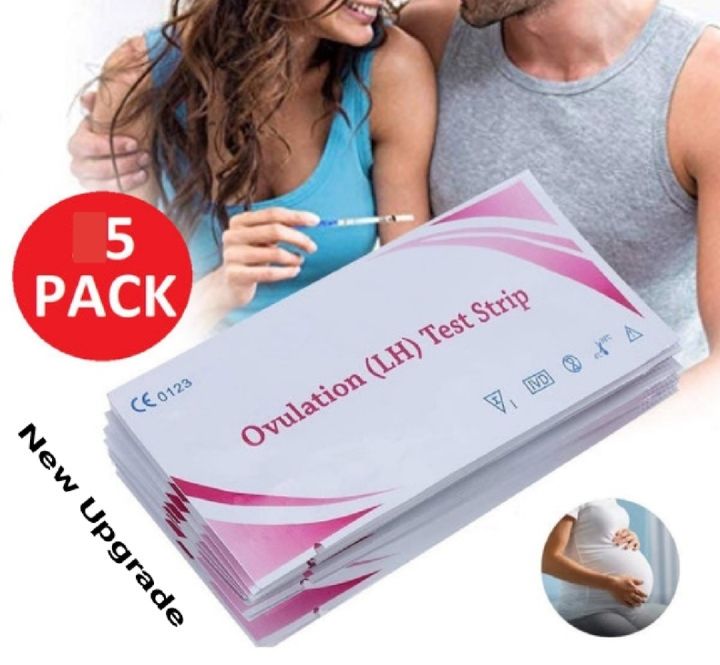 Ovulation Lh Test Strips Predictor Fertility Kit Stick Pregnancy