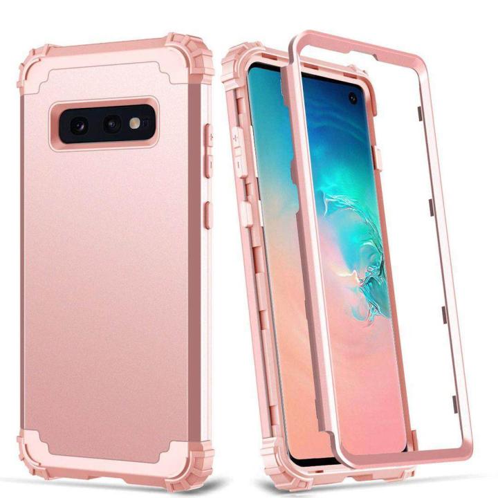 Lthmy For Samsung Galaxy S10e Case Heavy Duty Hybrid Hard PC Soft TPU