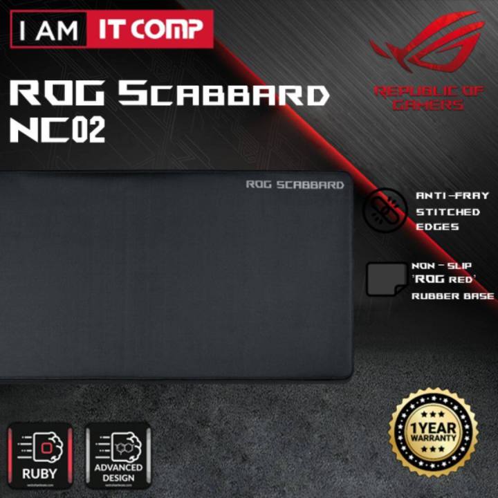 Asus Rog Nc Scabbard Gaming Mousepad Daraz Bd