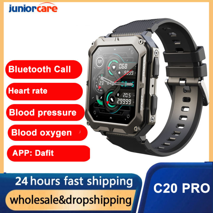 C Pro Smart Watch Inch Music Bluetooth Call Men Outdoor Sports