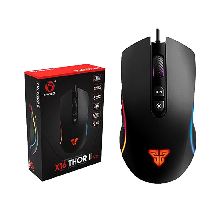 Fantech X Thor Ii V Macro Chroma Running Rgb Gaming Mouse Daraz Lk