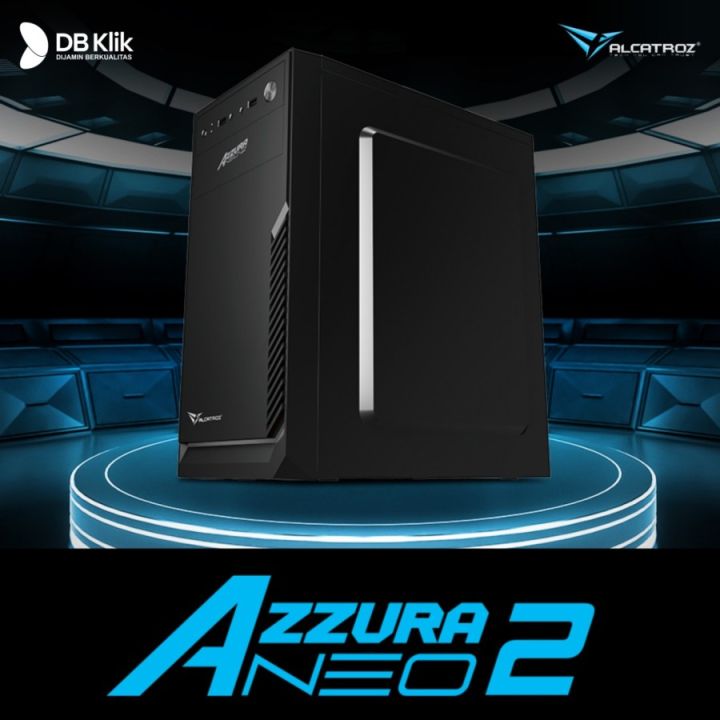 Alcatroz Azzura Zeox Neo M Atx Pc Case With Magnum Power Supply