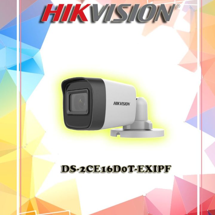 Hikvision Ds Ce D T Exipf Mm Mp Fixed Mini Camera Turbo Hd