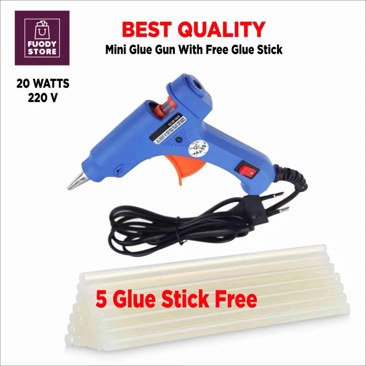 New Hot Glue Gun With Free Sticks For Art And Craft Small Hot Glue Gun
