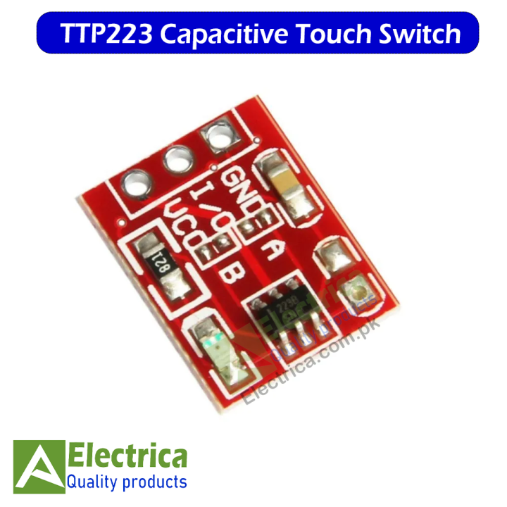 Single Channel Sensor Ttp Touch Button Module Self Locking No