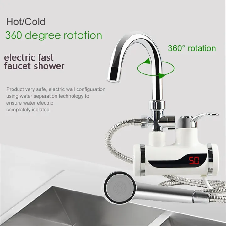 Hot Water Tap Instant Heating Electric Water Heater Faucet Instant