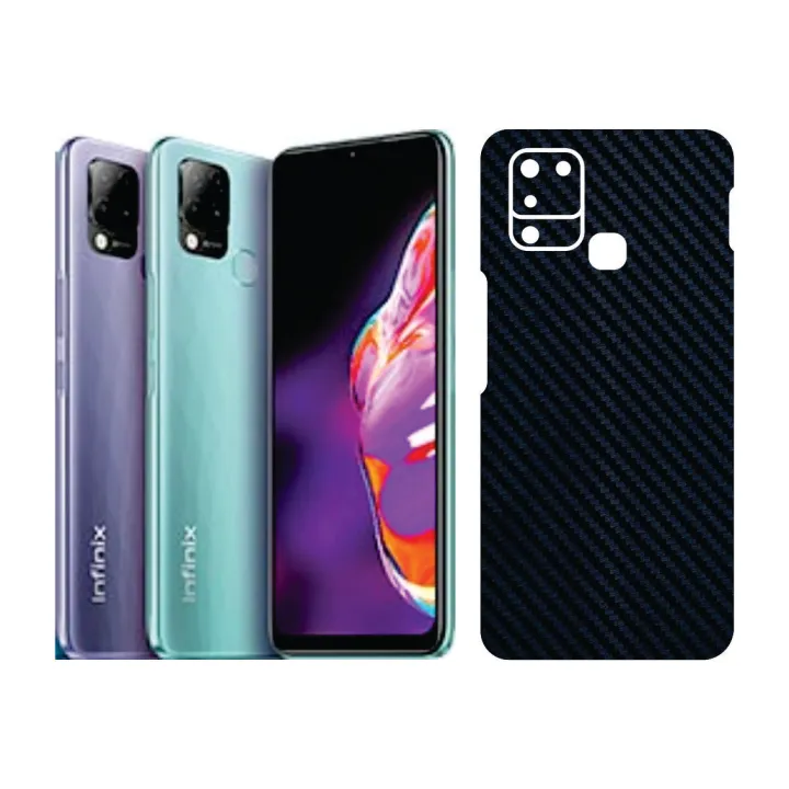 Infinix Hot T Back Paper OB Carbon Black Sheet Anti Stain Only Back
