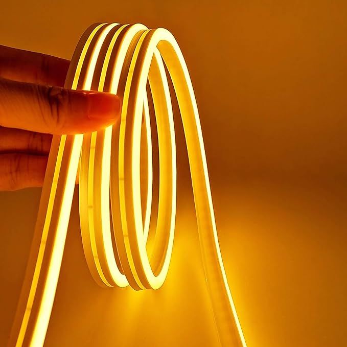 Meter Neon Flexible Led Light Strip Home Decor V Ip Waterproof