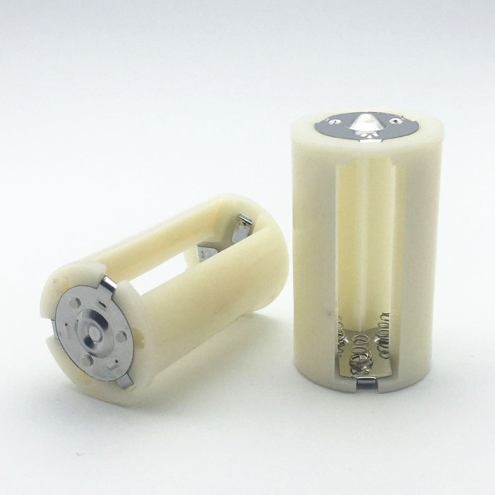 Convenient 4pcs/set Conversion Tube Batteries Box 3pc AA To D Size ...