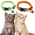 Reflective Soft Nylon Easy Wear Dog Accessories For Puppy Kitten Pet Supplies Cat Collar Pet Collar Necklace. 