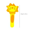 Development Handle Toys Polyester Cartoon Animal Hand Bell Rattle Giraffe Panda Rabbit Tiger Soft Animal Handbells Rattles Plushies Doll Plush Baby Rattle Birthday Gift. 