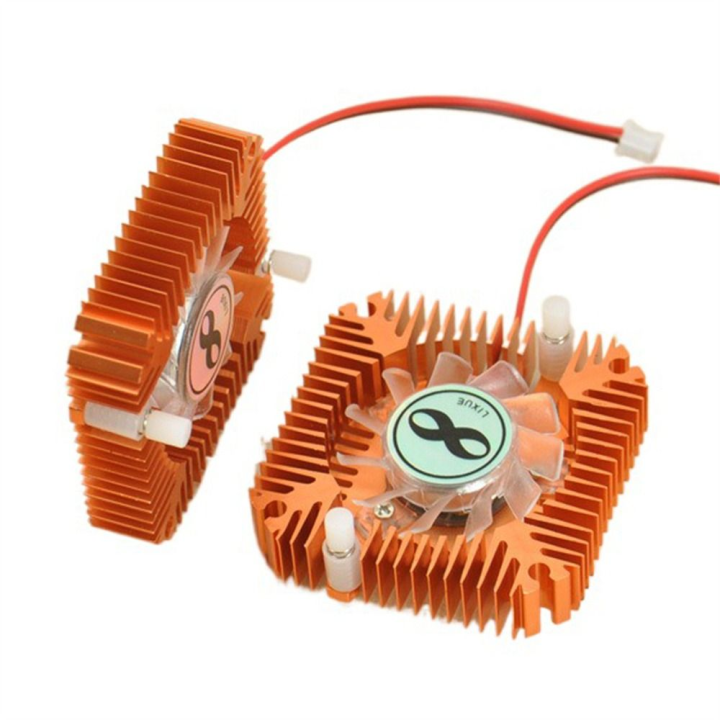 LED Light 55mm COB High Power Graphics Card Radiator Cooling Pad ...