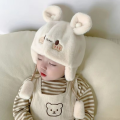 Cute Winter Baby Bear Hats Warm Soft Newborn Bonnet Hats Outdoor Ear Protection Boys Girls Beanie Cap Kids. 