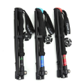 Comfort Handle Aluminum Outdoor Trekking Poles Quick Adjustable Locks EVA Country Cane Telescopic Ultralight Walking Sticks Women. 