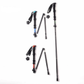 Comfort Handle Aluminum Outdoor Trekking Poles Quick Adjustable Locks EVA Country Cane Telescopic Ultralight Walking Sticks Women. 