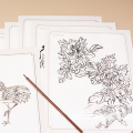 Art Supplies Hand Drawn Chinese Painting Sketch Basic Tutorial Landscape Figures Chinese Painting Copying Book Practicing Characters Drawing Copy Book Artist. 