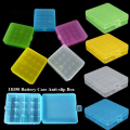High Quality 4 AA AA Battery Case Plastic Anti-slip 18650 Battery Box Coloful Battery Holder Storage 18350 Battery Holder. 