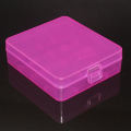 High Quality 4 AA AA Battery Case Plastic Anti-slip 18650 Battery Box Coloful Battery Holder Storage 18350 Battery Holder. 