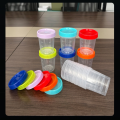 Dew 120ml Measuring Cup Plastic Leakproof Packaging Cup Reusable Transparent Condiment Containers Snack Ketchup. 