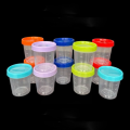 Dew 120ml Measuring Cup Plastic Leakproof Packaging Cup Reusable Transparent Condiment Containers Snack Ketchup. 