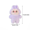 Cute Labubu Doll Labubu Keychain Plush Bunny Car Key Chain Blind Box Toy. 