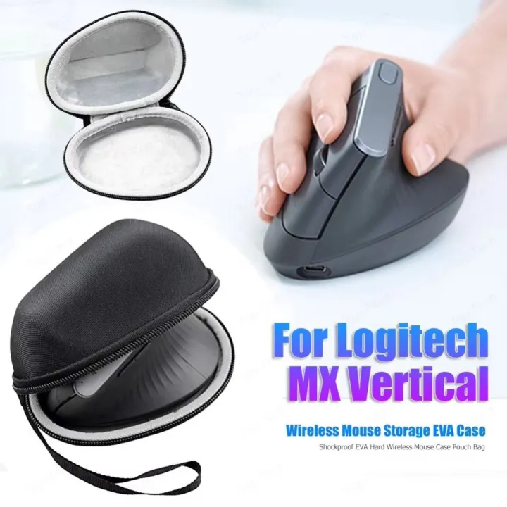 New Portable Mouse Carrying Case Hard Shell Shockproof Gaming Mice Box ...