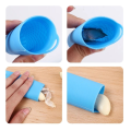 Creative Silicone Garlic Peeler Blue Convenient Garlic Peeling Tools Manual Gadgets Garlic Roller Stripper Kitchen. 
