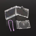 New DIY Mini CD Keychain CD Player Idol Peripheral Key Holder Commemorative Album Acrylic Backpack Pendant Bag. 