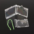 New DIY Mini CD Keychain CD Player Idol Peripheral Key Holder Commemorative Album Acrylic Backpack Pendant Bag. 