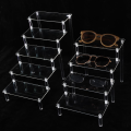 Multifunctional Acrylic Sun Glasses Display Shelf Clear Durable Eyeglasses Stand Multi Layers Collectibles Display Holder. 