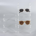 Multifunctional Acrylic Sun Glasses Display Shelf Clear Durable Eyeglasses Stand Multi Layers Collectibles Display Holder. 