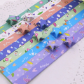 Cute Colorful Star Origami Paper Cartoon Single Sided Star Paper Strip Art Craft Lucky Star Scrapbooking Home Decoration. 