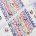 Cute Colorful Star Origami Paper Cartoon Single Sided Star Paper Strip Art Craft Lucky Star Scrapbooking Home Decoration. 
