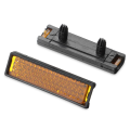 4pcs/set Safety Reflective Cycling Equipment Mountain Bike Pedal Reflector Foot Reflector Pedal Accessories Bicycle Pedal. 
