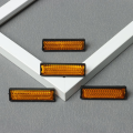4pcs/set Safety Reflective Cycling Equipment Mountain Bike Pedal Reflector Foot Reflector Pedal Accessories Bicycle Pedal. 