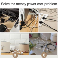 Plug Wire Holder Charger Power Cord Fixing Kitchen Appliances Kitchen Wall Hanging Thread Trimmer Wire Fixer Clips Holder Bobbin Winder Cord Winder Organizer. 