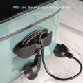 Plug Wire Holder Charger Power Cord Fixing Kitchen Appliances Kitchen Wall Hanging Thread Trimmer Wire Fixer Clips Holder Bobbin Winder Cord Winder Organizer. 