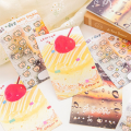Cute 60 Sheets Memo Pads Around the Dream Series Cartoon Diary Notepad Gift Multipurpose Scrapbook Paper School Stationery. 
