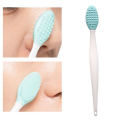 New Clean Pores Beauty Nose Brush Soft Fur Manual Clarisonic Silicone Facial Brush. 