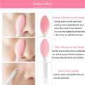 New Clean Pores Beauty Nose Brush Soft Fur Manual Clarisonic Silicone Facial Brush. 