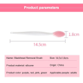 New Clean Pores Beauty Nose Brush Soft Fur Manual Clarisonic Silicone Facial Brush. 