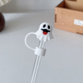New Silicone Silicone Straw Plug Cup Accessories Dust-proof Drinking Dust Cap Kitchen Tool Reusable Straw Tips Cover Kitchen. 