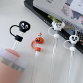 New Silicone Silicone Straw Plug Cup Accessories Dust-proof Drinking Dust Cap Kitchen Tool Reusable Straw Tips Cover Kitchen. 